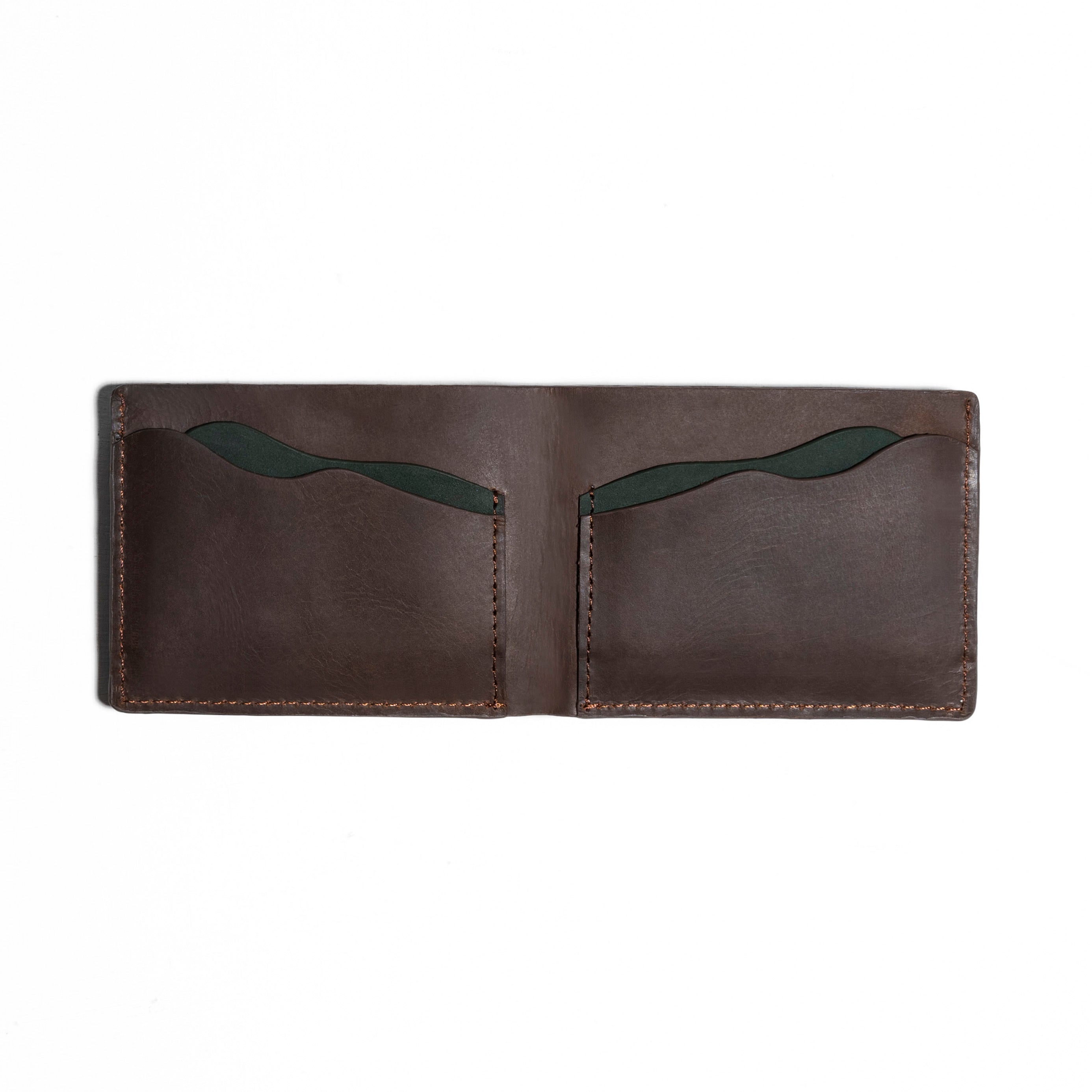 Bi-fold Wallet - Dark Brown