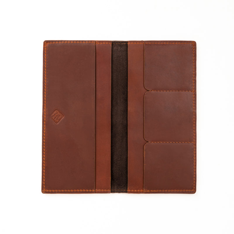 Long Wallet - Tan Brown
