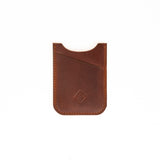 Vertical Card Case - Tan Brown